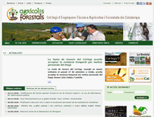 Tablet Screenshot of agricoles.org